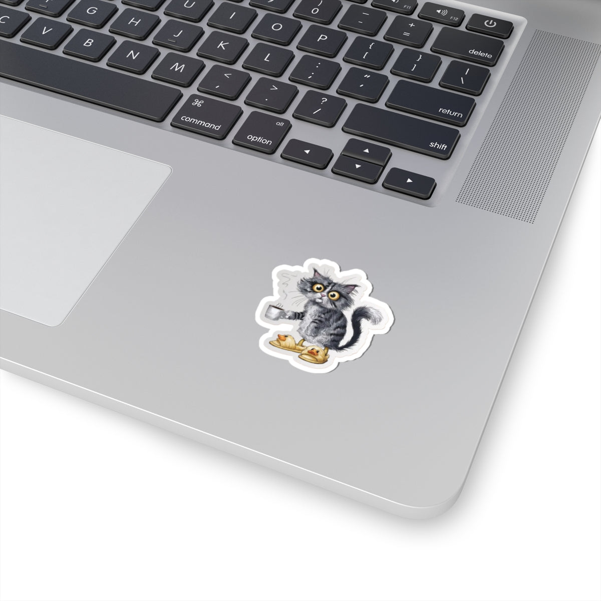 Cute Grumpy Cat Vinyl Sticker