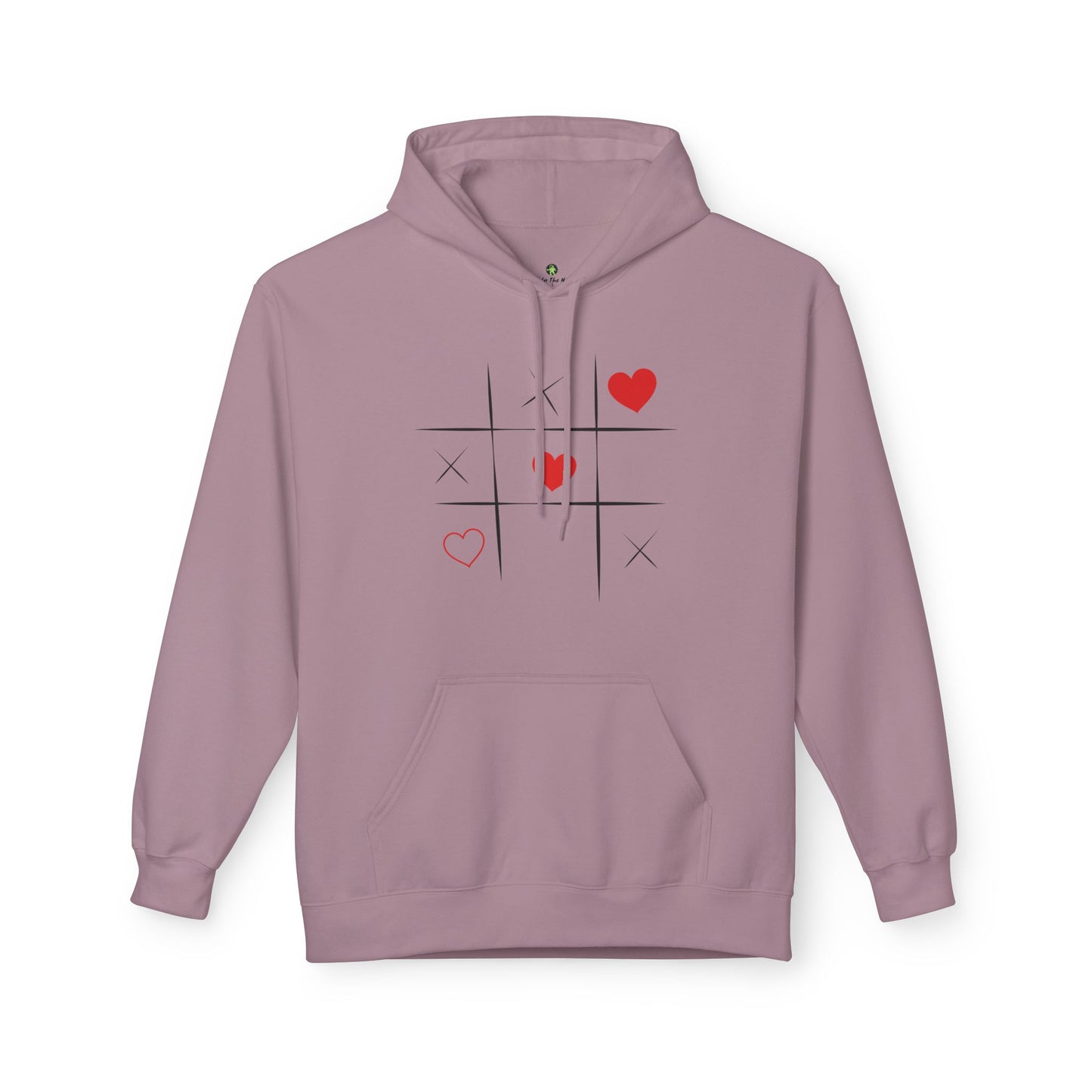 Heart and Crosses Unisex Hoodie