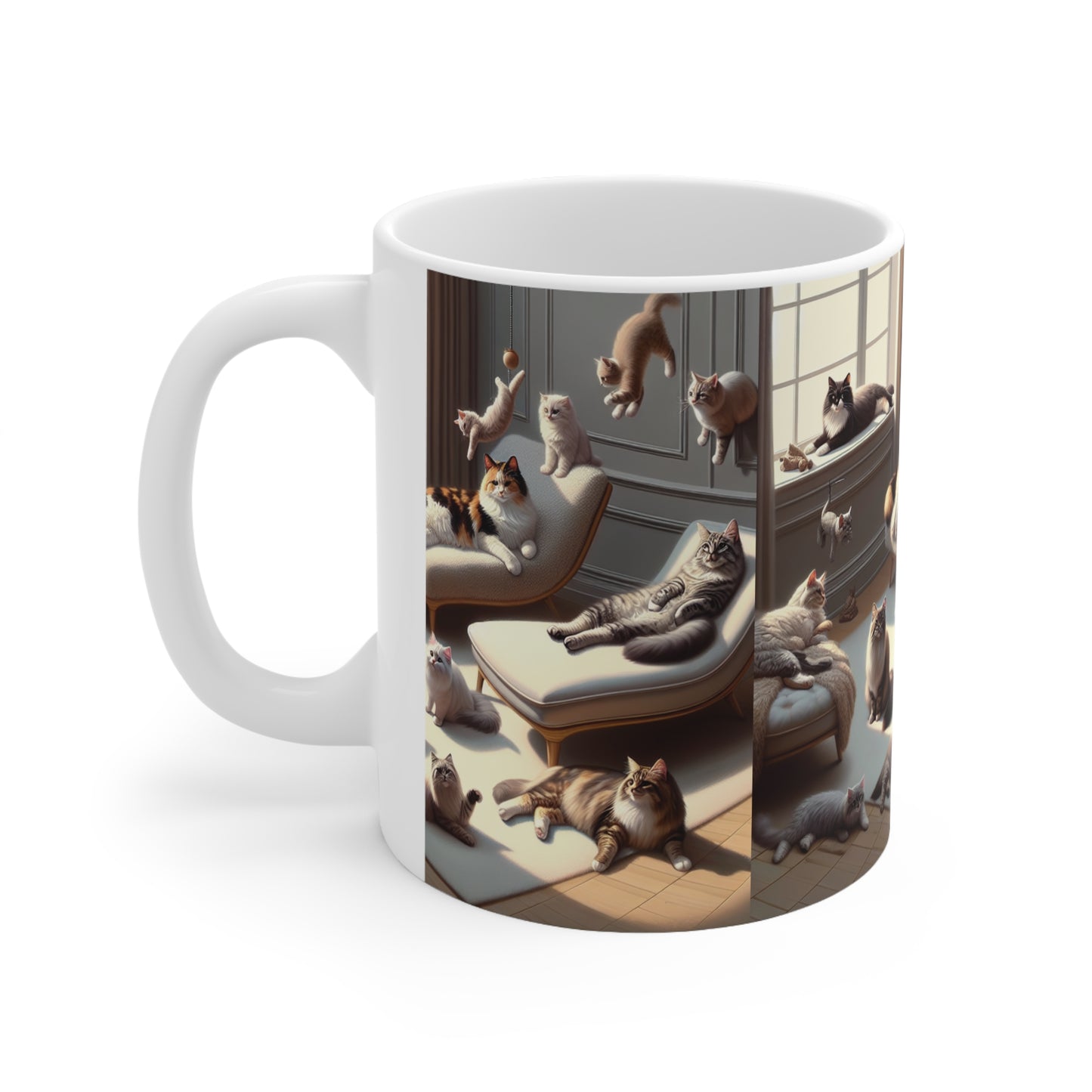 Cosy Cat Lounge Mug