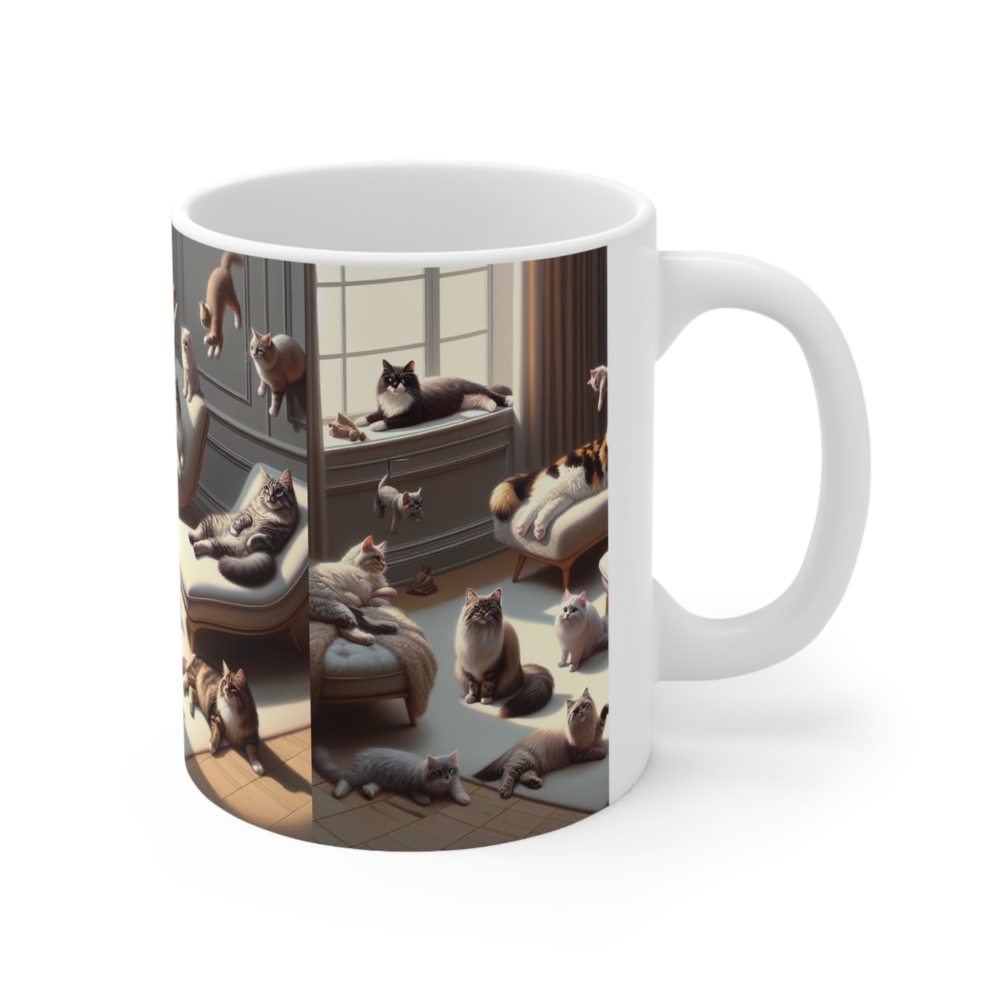 Cosy Cat Lounge Mug