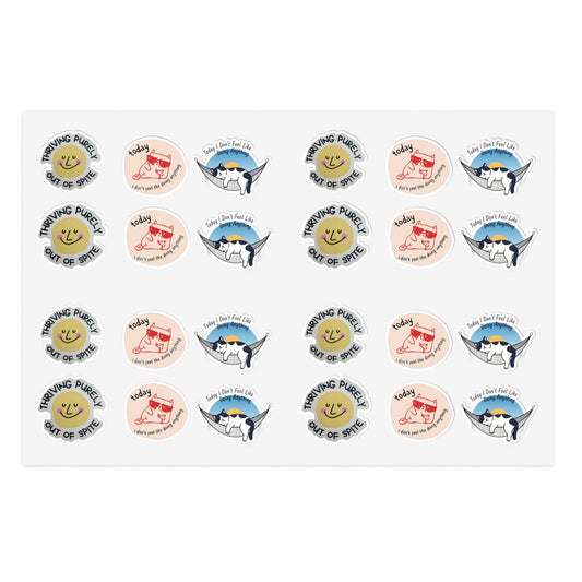 Positive Vibes Sticker Sheet